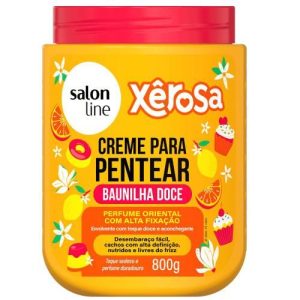CREME PARA PENTEAR SALON LINE 0800G XÊROSA BAUNILHA DOCE