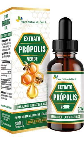 EXTRATO PROPOLIS VERDE AQUOSO 30ML
