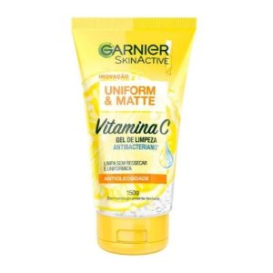 GEL DE LIMPEZA FACIAL GARNIER 150G ANTIOLEOSIDADE VITAMINA C