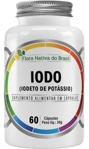 IODO 60CAPS FLORA NATIVA