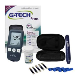 KIT MEDIDOR DE GLICOSE G-TECK.