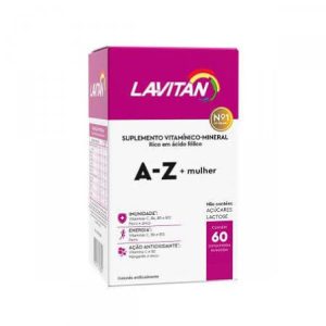 LAVITAN A-Z MULHER 60 COMP.