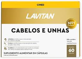 LAVITAN CABELOS E UNHAS 60CPS.
