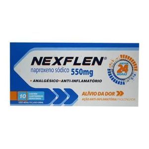 NEXFLEN 550MG 10 COMPRIMIDOS.