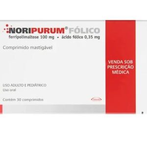 NORIPURUN FÓLICO 30 COMP MASTIGÁVEIS