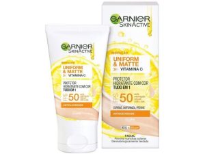 PROTETOR SOLAR GARNIER BASE CLARA FPS 50 - 40G