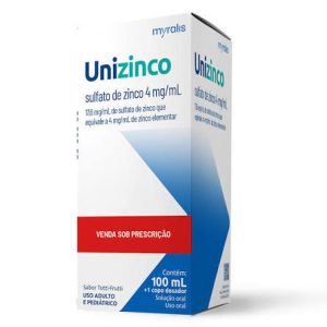 UNIZINCO SUSPENSÃO 100ML.