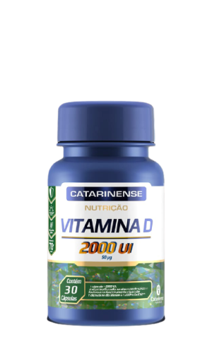 VITAMINA D 2000UI 30CAPSULAS CATARINENSE