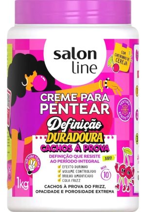 CREME PARA PENTEAR SALON LINE 1000G DEFINIÇÃO DURADOURA