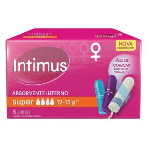 ABSORVENTE INTERNO INTIMUS SUPER COM 8UNID