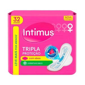 ABSORVENTE INTIMUS COM 32UNID SECA