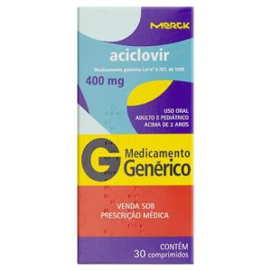 ACICLOVIR 400MG MERCK.