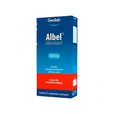 ALBEL 400MG COM 5 COMPRIMIDOS