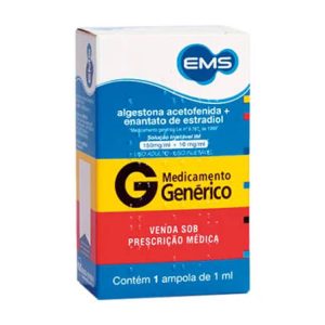 ALGESTONA ACETONIDA+ENA. DE ESTRADIOL 150/10ML 1AMPOLA