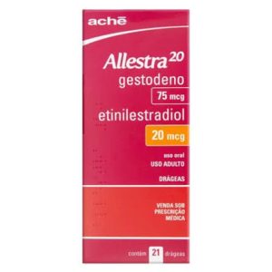 ALLESTRA 20 CARTELA COM 21COMPRIMIDOS