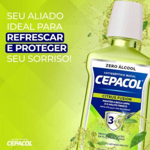ANTISSÉPTICO BUCAL CEPACOL CITRUS FUSION 250ML