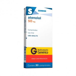 ATENOLOL 50MG  SANDOZ