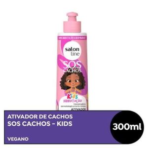 ATIVADOR DE CACHOS SALON LINE KIDS HIDRATAÇÃO