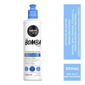ATIVADOR DE CACHOS SALON LINE SOS BOMBA 300 ML