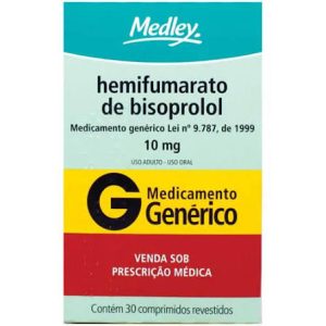 HEMIFUMARATO DE BISOPROLOL 10MG