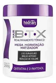 BOTOX ALINHAMENTO TERMICO MEGA HIDRATAÇÃO MATIZADOR HIDRAN 200G