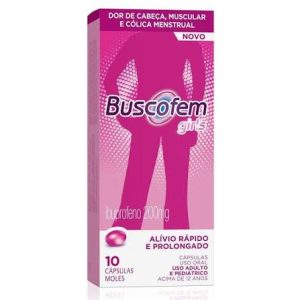 BUSCOFEN GIRLS 10 CAPSULAS