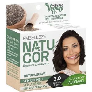 COLORAÇÃO NATUCOR 3.0 CASTANHO ESCURO