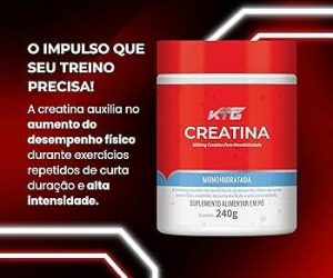 CREATINA MONOHIDRATADA 240G KTG