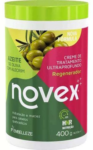 CREME DE TRATAMENTO NOVEX 400G AZEITE DE OLIVA COM ALECRIM