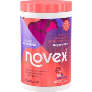 CREME DE TRATAMENTO NOVEX 400G INFUSÃO DE COLÁGENO