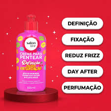 CREME PENTEAR SALON LINE DEFINIÇÃO CACHOS OSTENTAÇÃO 300ML