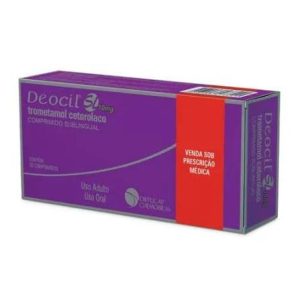 DEOCIL SL 10MG COM 10COMP.