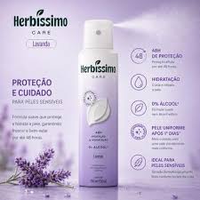 DESODORANTE AEROSOL HERBISSIMO LAVANDA 90G-150ML