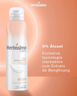 DESODORANTE AEROSOL HERBISSIMO VANILLA 90G-150ML
