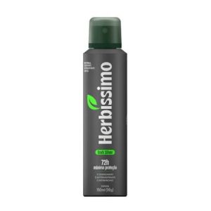 DESODORANTE HERBISSIMO AEROSOL DARK SILVER 90G-150ML