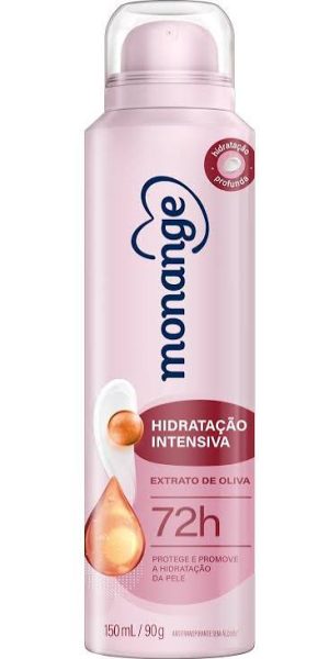 DESODORANTE MONANGE AEROSOL HIDRATAÇÃO INTENSIVA 90G-150ML