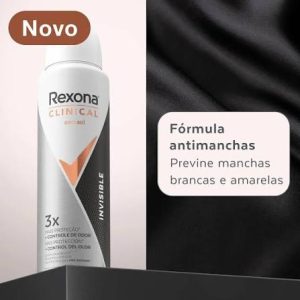 DESODORANTE REXONA CLINICAL INVISIBLE FEM 150ML