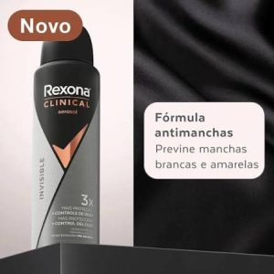 DESODORANTE REXONA CLINICAL INVISIBLE MEN 150ML
