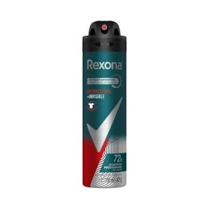 DESODORANTE REXONA MEN AEROSOL ANTIBACTERIAL + INVISIBLE  89G-150ML
