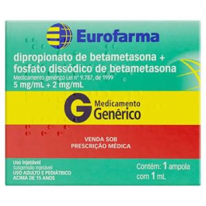 DIP.BETAMETASONA + FOSF. BETAMET. 1 AMPOLA