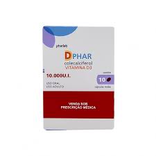 DPHAR 10.000 UI 10COMP.