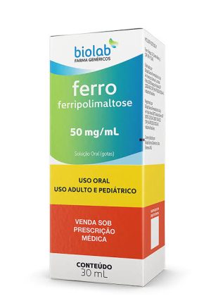 FERRO (FERRIPOLIMALTOSE) GOTAS