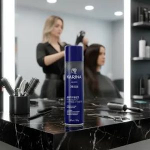 FIXADOR PARA CABELOS AEROSOL KARINA FIXAÇÃO EXTRA FORTE 400ML