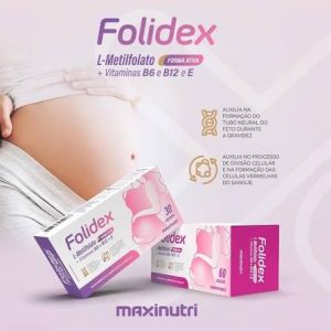 FOLIDEX - L-METILFOLATO DE CÁLCIO+ VIT. B6,B12 e E