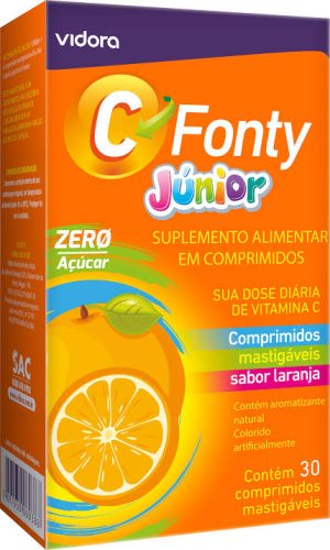 FONTY JUNIOR 30 COMPRIMIDOS MASTIGAVEIS