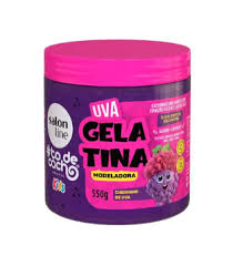 GELATINA SALON LINE 500G UVA