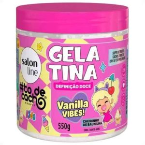 GELATINA SALON LINE 550G VANILLA VIBES