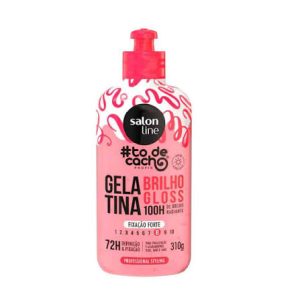 GELATINA SALON LINE TO DE CACHOS 310ML  BRILHO GLOSS