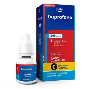IBUPROFENO 100MG/ML GEOLAB GOTAS.