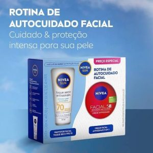 KIT NIVIEA PROTETOR SOLAR FPS 70 E CREME ANTISSINAIS